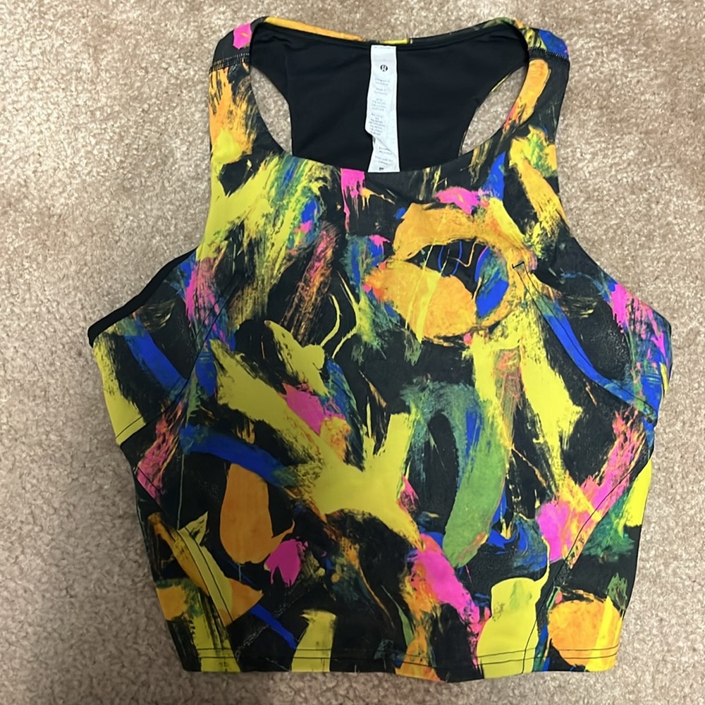 Lululemon Wunder Train Racerback Tank. Never worn. Size 8. - Picture 2 of 5